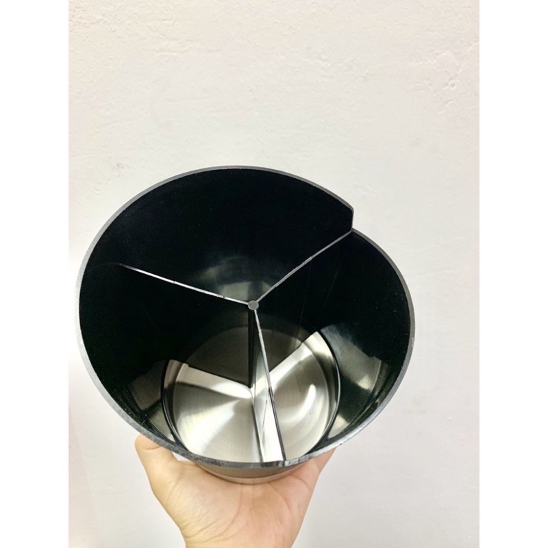 Kệ Đựng Ống Hút, Thìa Tròn 3 Ngăn