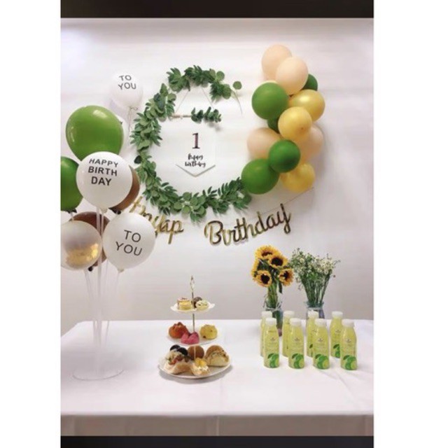 Túi bóng xanh màu nhẹ Hàn Quốc