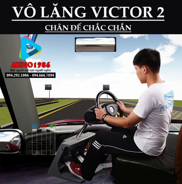 Vô Lăng Chơi Game Victor 2 học lái xe mô phỏng bổ túc tại nhà