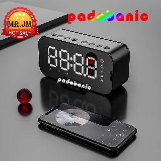 [ Bảo Hành ] Loa Bluetooth Padabanic D88E Âm Lượng Lớn Pin Trâu 1400mAh Đọc Thẻ Nhớ Kiêm Đồng Hồ Đồng Hồ BáoThức