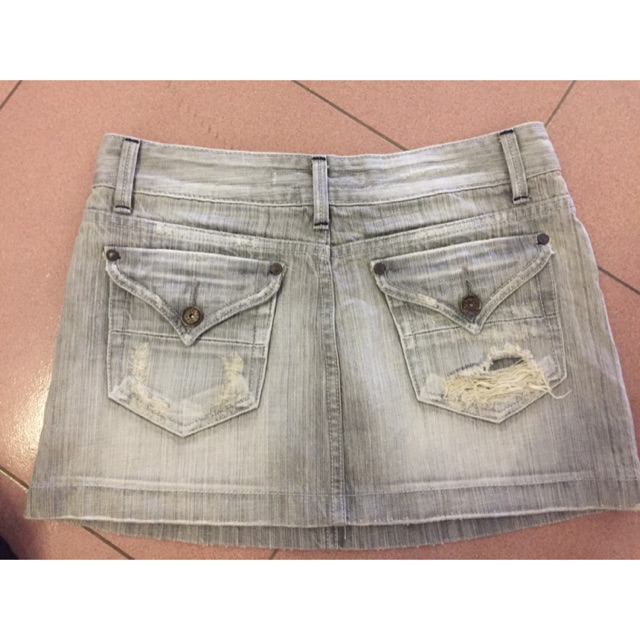 Chân váy jean hàng hiệu