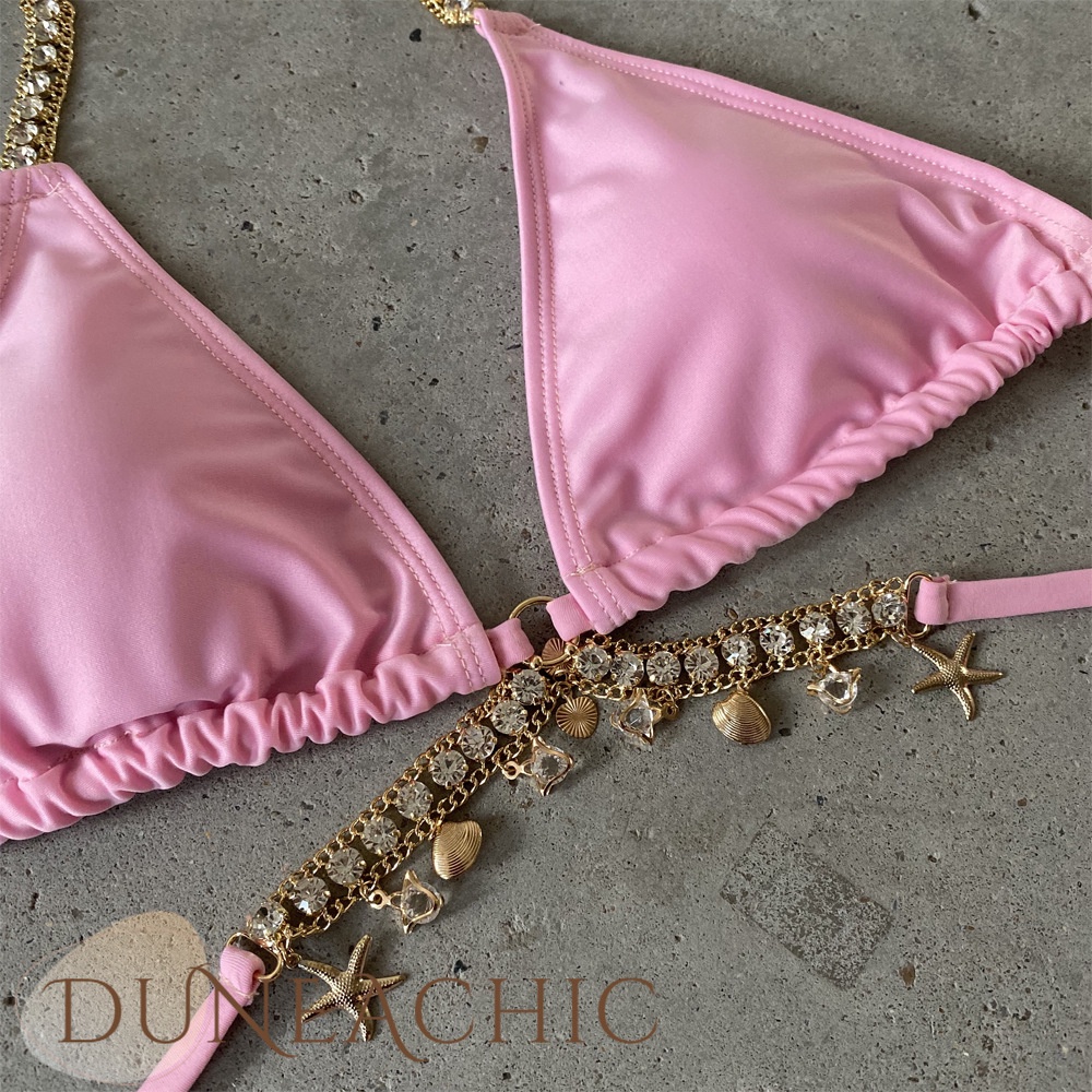 DUNEA Bikini 2 Mảnh Đính Đá Lấp Lánh