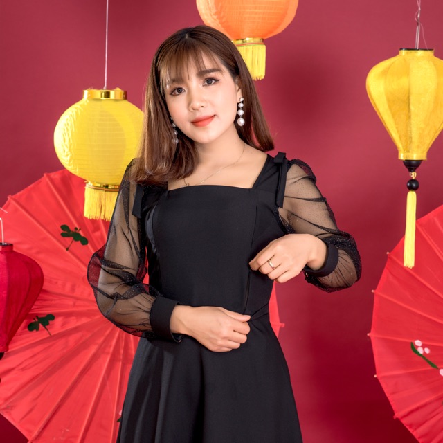 Váy cho con bú sang chảnh