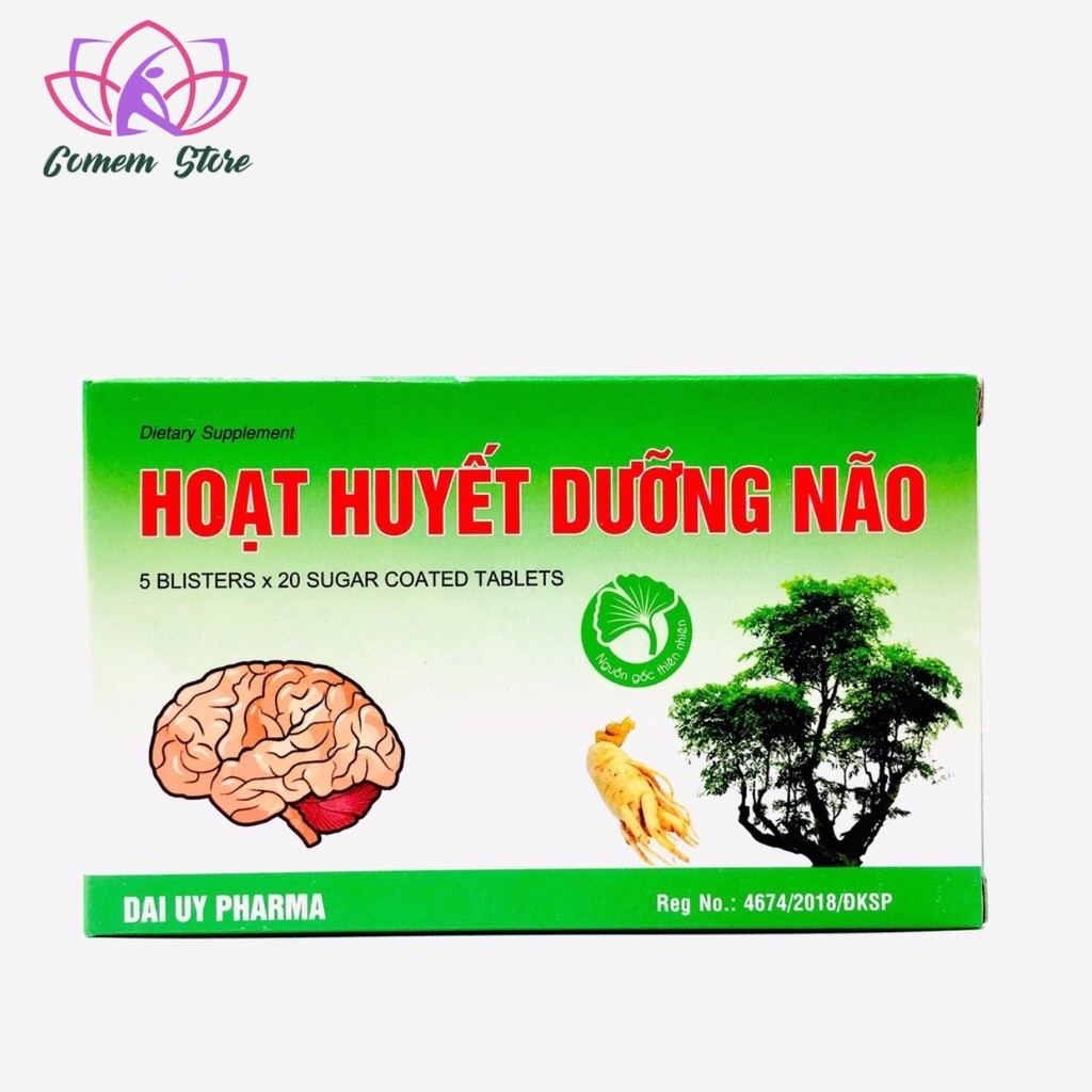 Hoạt Huyết Dưỡng Não ĐẠI UY