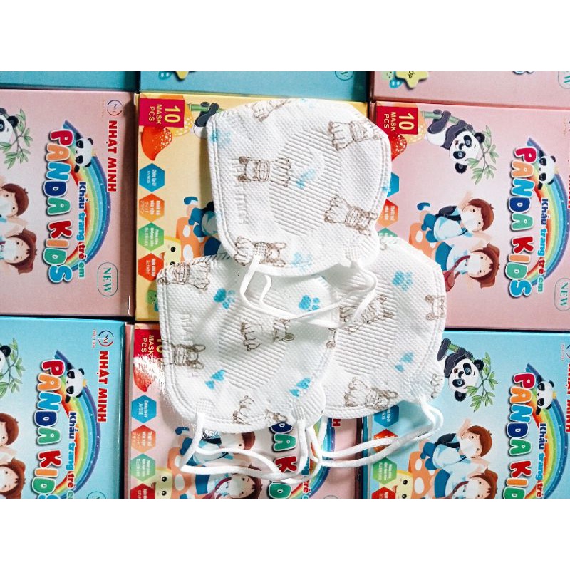 Khẩu trang Trẻ em Panda 3D Kids cho bé từ 6 tháng đến 12 tuổi