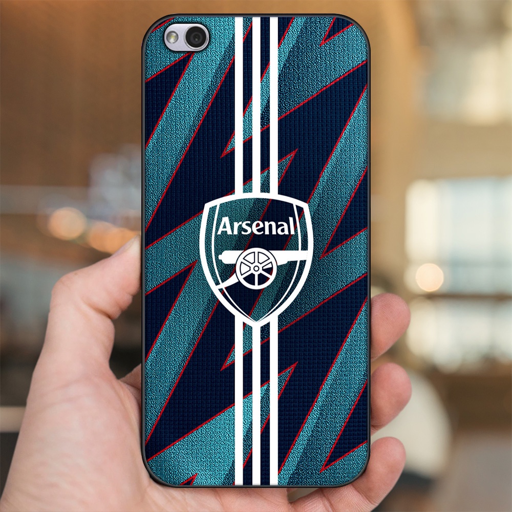 Ốp lưng Xiaomi Redmi 5A viền đen in hình Arsenal FC