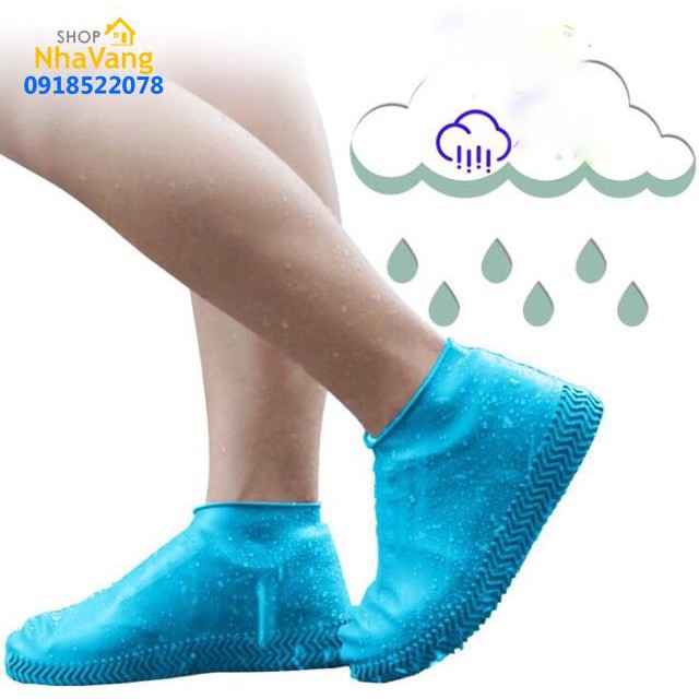[HCM] Bọc giày đi mưa silicon size M 35-39