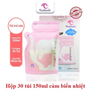 Túi trữ sữa Kichilachi dung tích 100ml-120ml-150ml- 200ml - 250ml