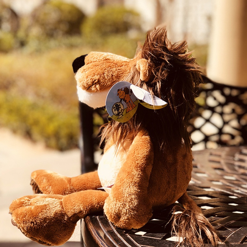 Sư Tử Nhồi Bông Trang Trí Đáng Yêu