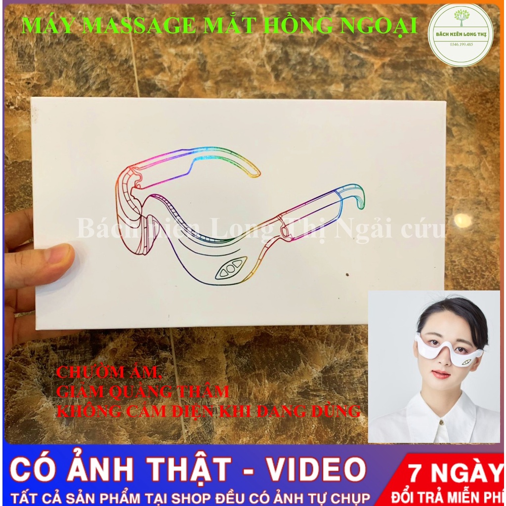 [Có bảo hành] Máy massage mắt X30 ION ÂM -đẩy tinh chất XOÁ QUẦNG THÂM VÀ BỌNG MẮT -mặt nạ mắt-dưỡng da mắt