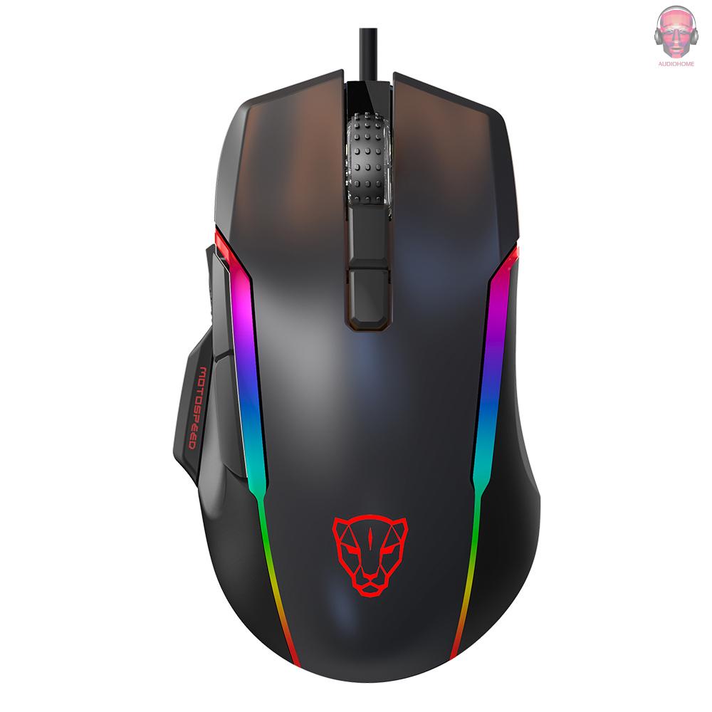 Chuột chơi game MOTOSPEED V90 có dây với 8 nút điều chỉnh