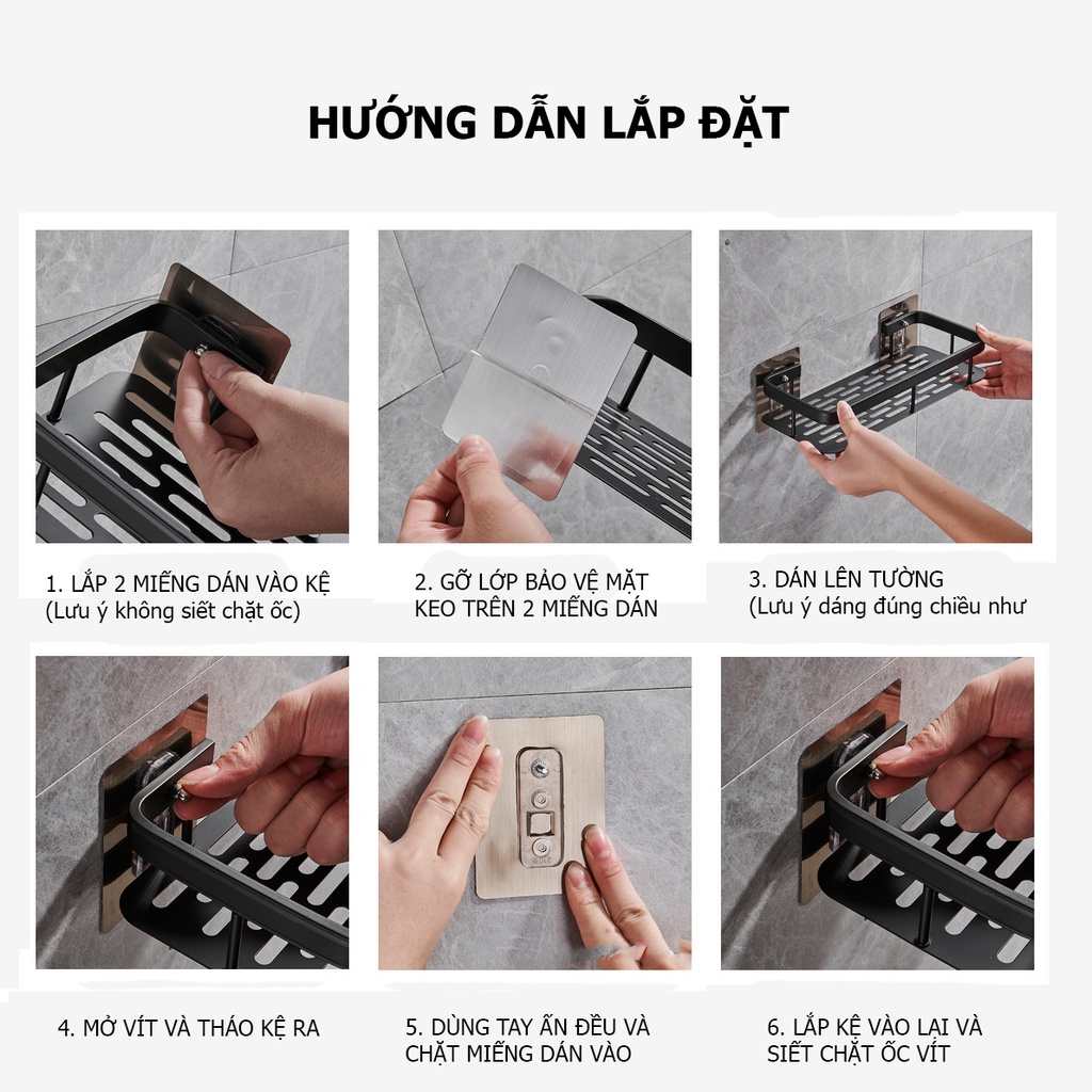 Kệ nhà tắm nhà bếp cao cấp Shuanqqing SQ-5217 / 5216