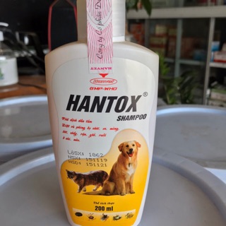 Sữa tắm cho cún yêu Hantox shampoo