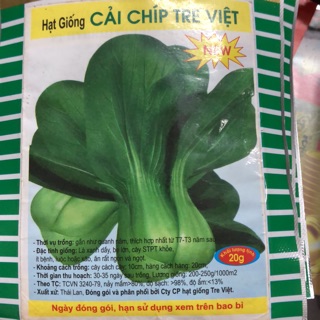 Hạt giống cải chíp 🥬 20 gr ☘️