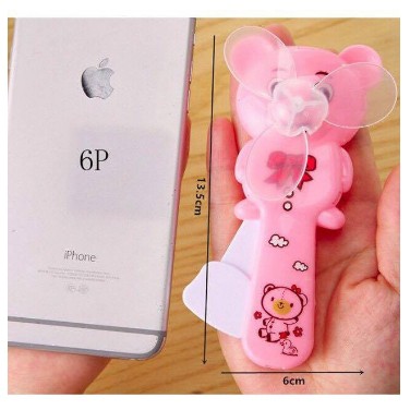 QUẠT MINI BÓP TAY SIÊU CUTE CHO BÉ YÊU