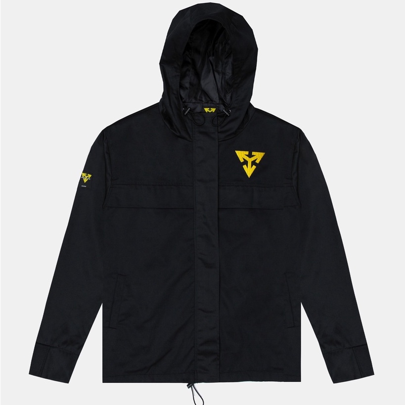 Áo Khoác Jacket Đen Có Nón Artist Club BIG LOGO