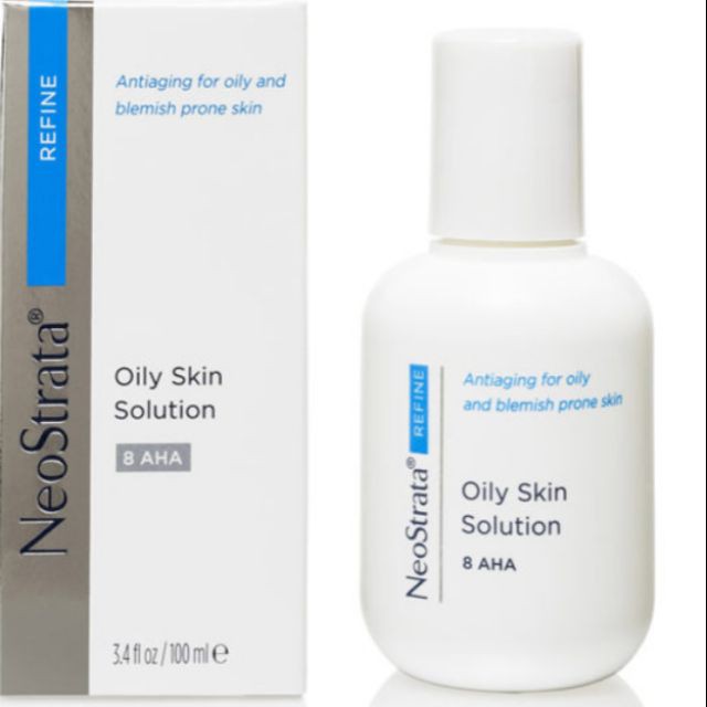 TẨY TẾ BÀO CHẾT HÓA HỌC KIỂM SOÁT NHỜN - SE KHÍT LỖ CHÂN LÔNG NEOSTRATA OILY SKIN SOLUTION 100ML CHÍNH HÃNG - 6900