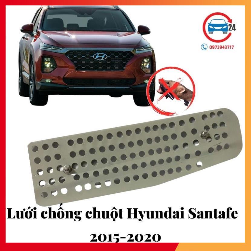 Lưới chống chuột Hyundai Santafe 2015-2020, tấm chắn chuột khoang lái Santafe bền đẹp, an toàn và cần thiết.