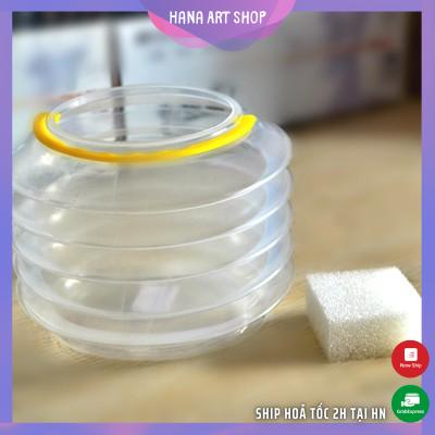 Xô Rửa Cọ Vẽ - Cốc Rửa Bút Cọ Xếp Gọn Tiện Lợi