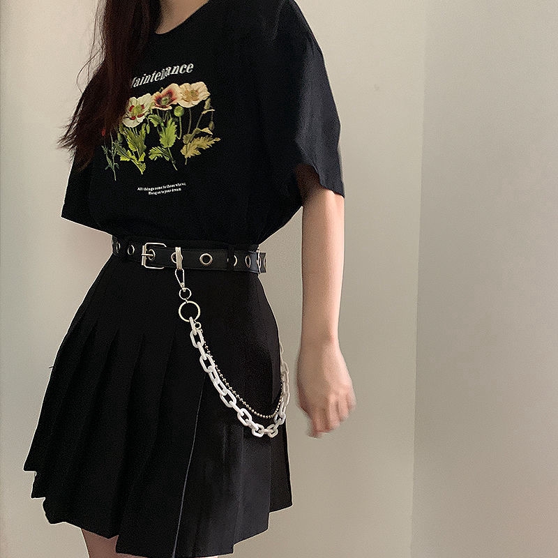 Dây mắt xích trang trí quần phong cách hiphop đường phố cá tính