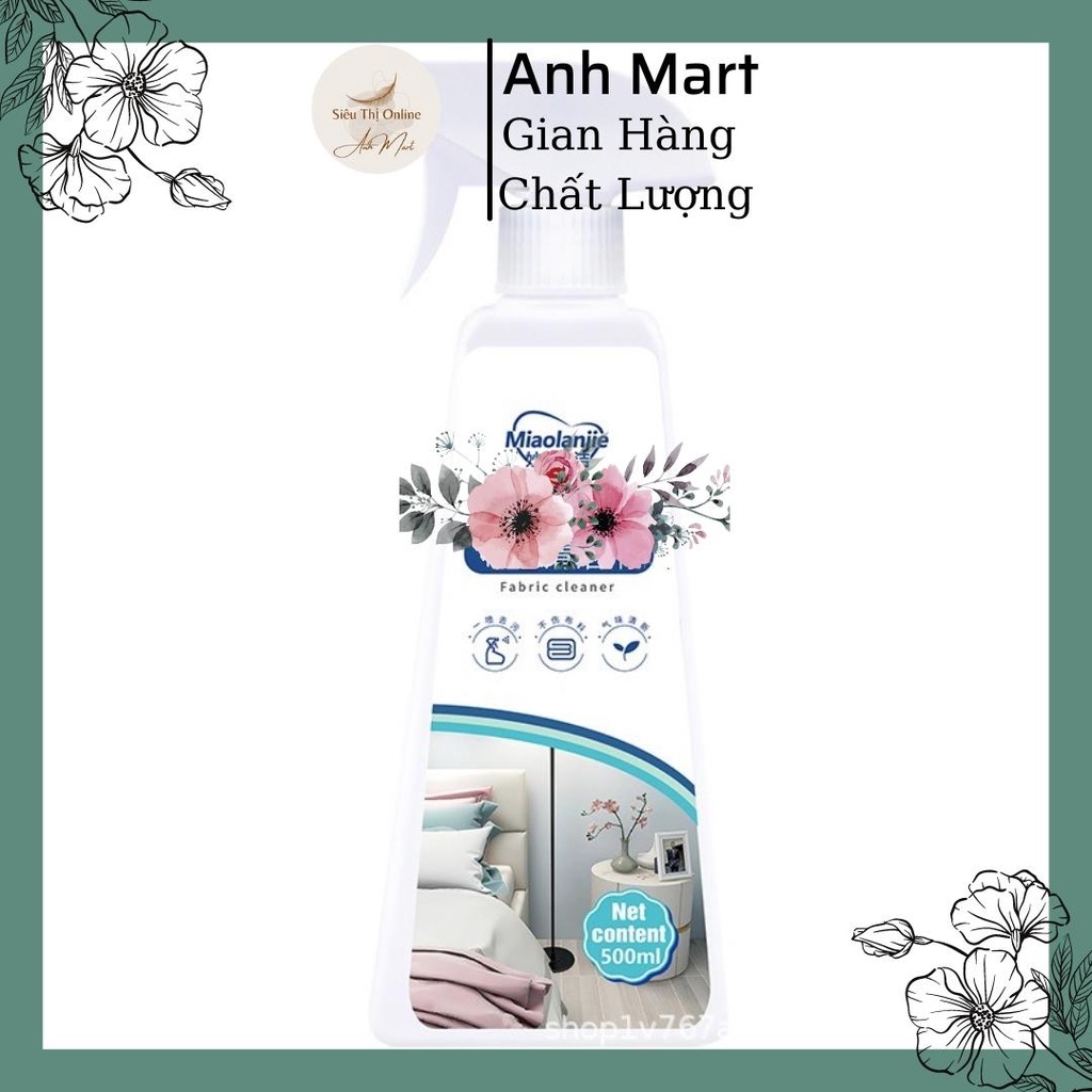 Nước giặt khô Anh Mart không cần xả lại nước dùng giặt chăn, ga , đệm , mành rèm