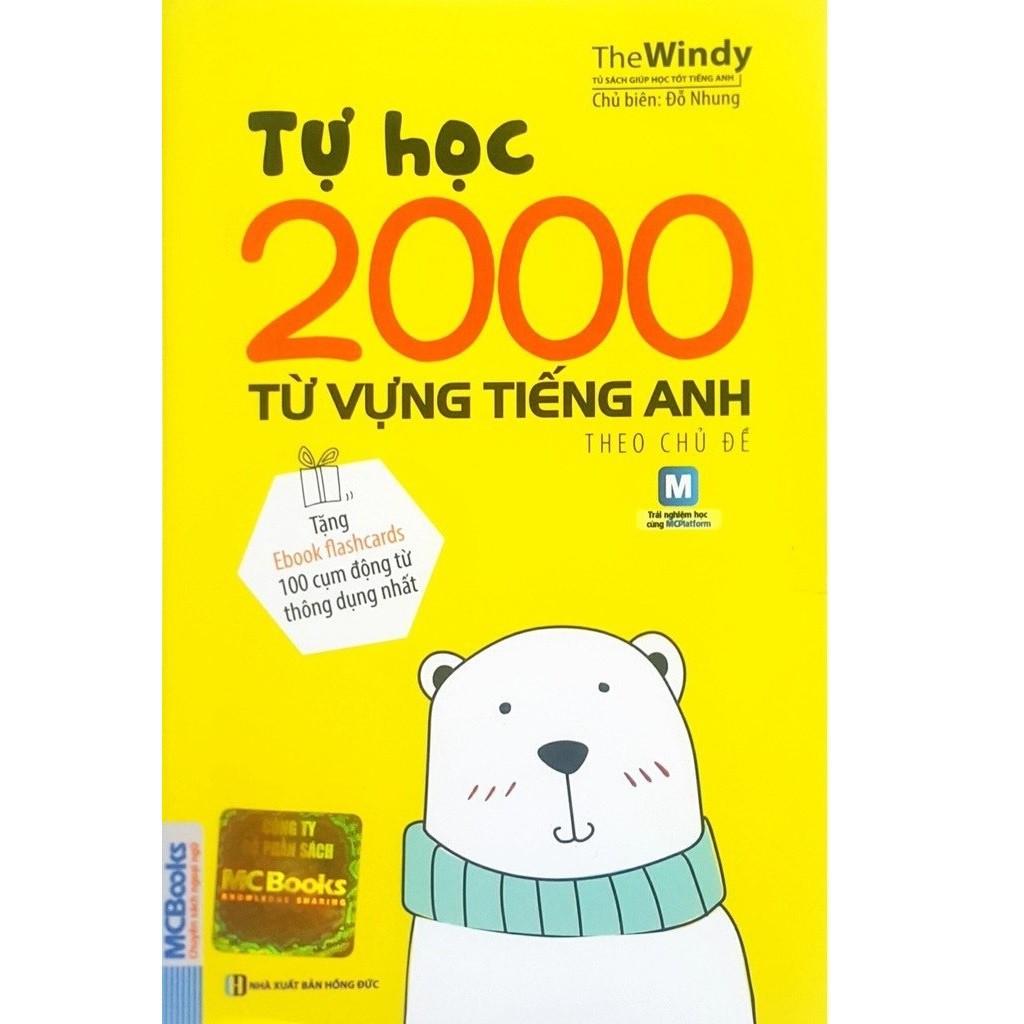 Sách MCBooks - Tự Học 2000 Từ Vựng Tiếng Anh Theo Chủ Đề (Khổ Nhỏ)