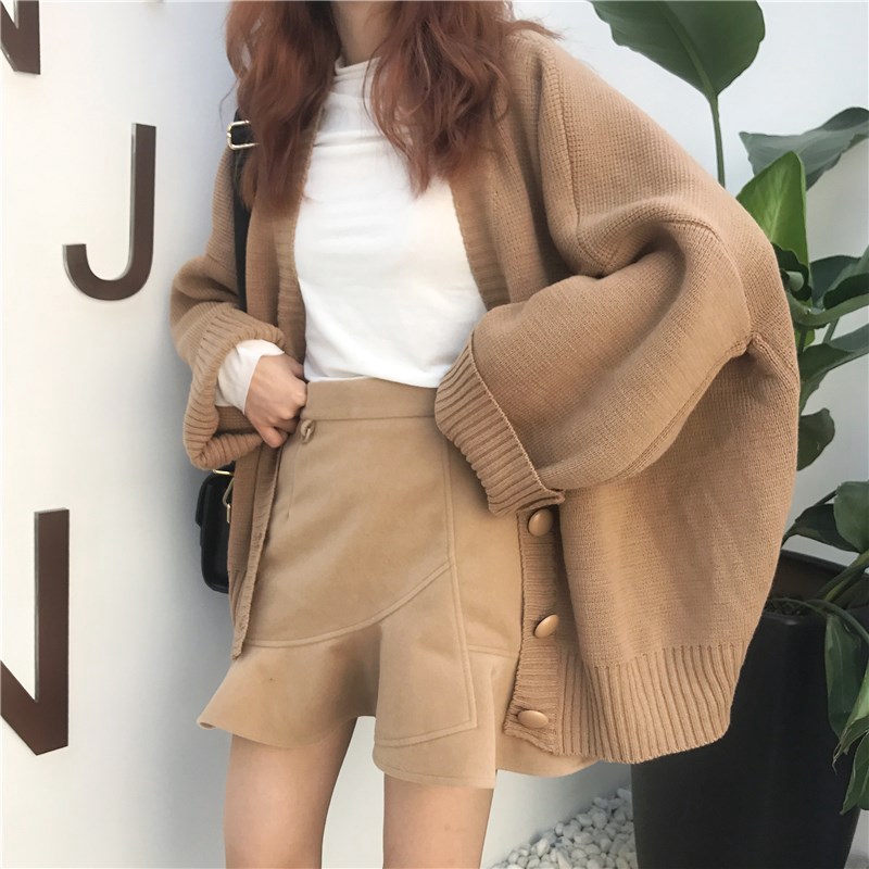 Áo khoác Sweater cánh dơi tay dài thời trang xuân thu cho nữ | BigBuy360 - bigbuy360.vn