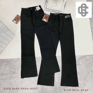 Quần Jeans đen ống loe co giãn 4 chiều
