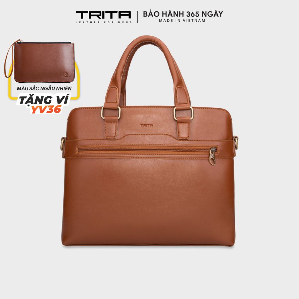 [TẶNG VÍ YV36] Cặp công sở thời trang TRITA TCA3 nhiều màu