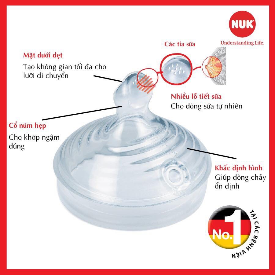 BÌNH SỮA NUK 150ML/ 300ML PP NATURE SENSE