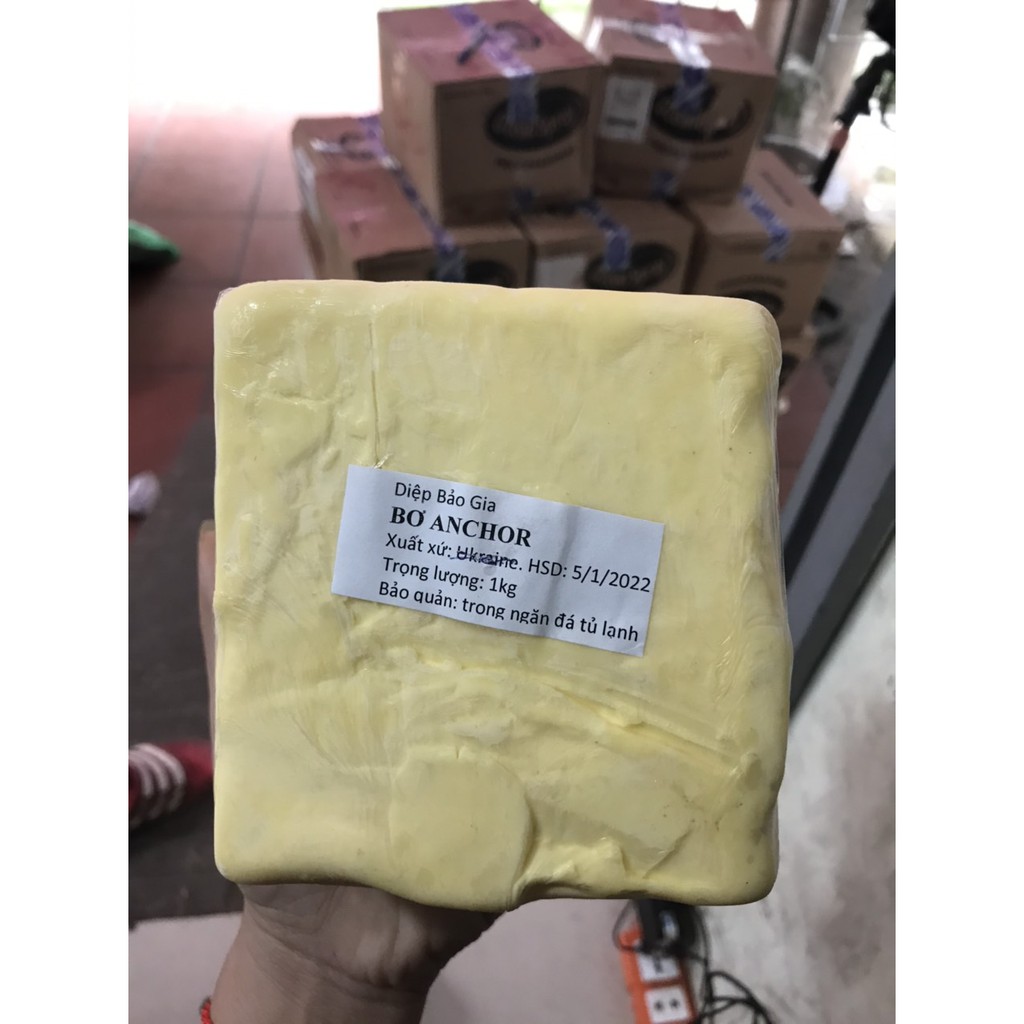Bơ Anchor 1kg ( chia từ tảng 5kg)