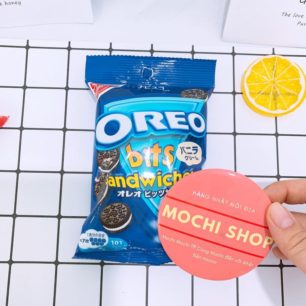 Bánh Quy Oreo Mini Bits Sandwiches &amp; YBC Noir Black Cocoa (Date: 2022)