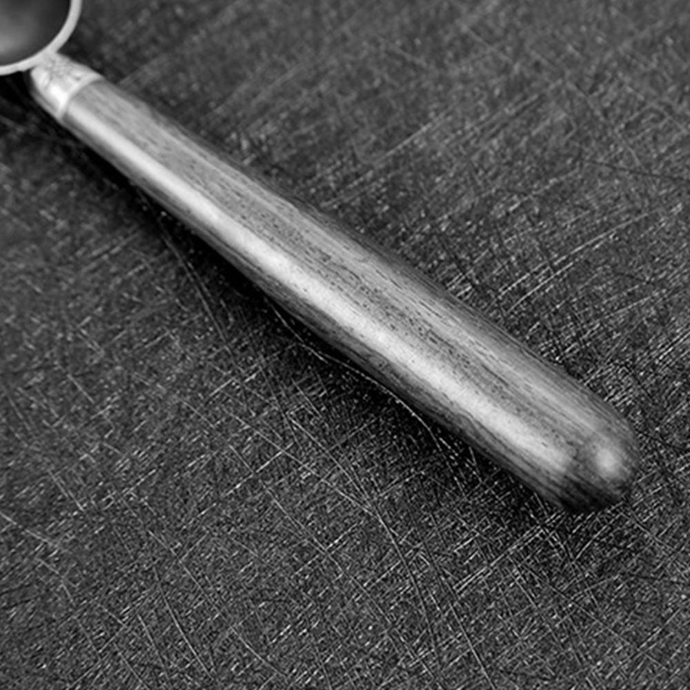 Muỗng Múc Cà Phê Bằng Gỗ Mun Đa Năng Tiện Dụng