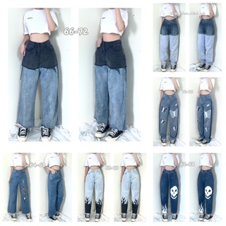 [2HAND] Quần Jeans suông baggy - Custom by @oldbooze