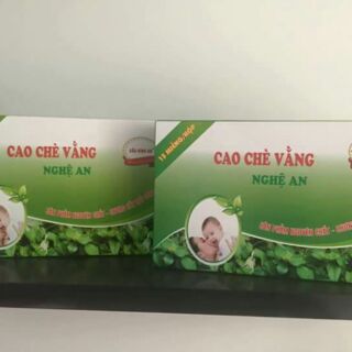 Cao chè vằng set 13 miếng
