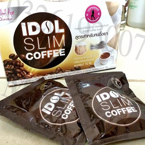 CÀ PHÊ GIẢM CÂN THÁI LAN IDOLE SLIM COFFE ( hộp 10 gói )