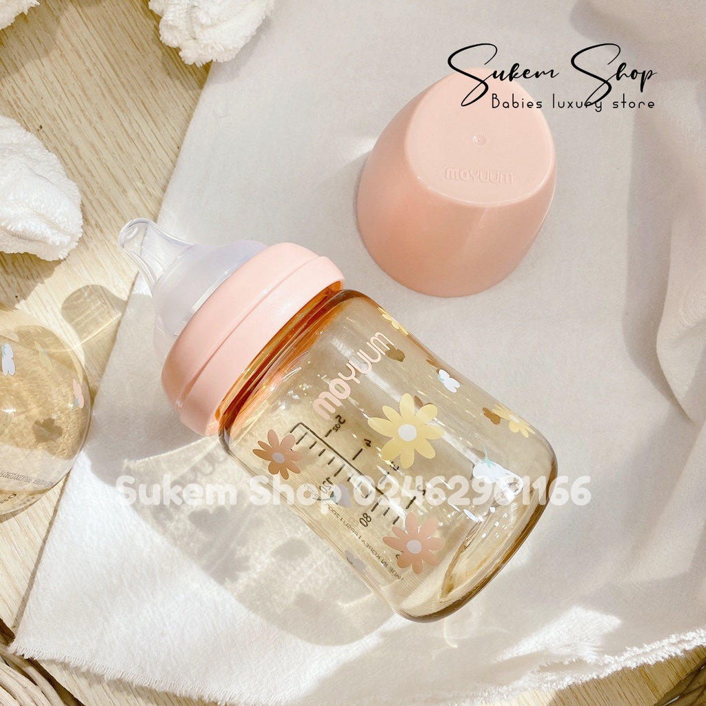 Bình Sữa Moyuum Hoa Cúc 170ml/270ml