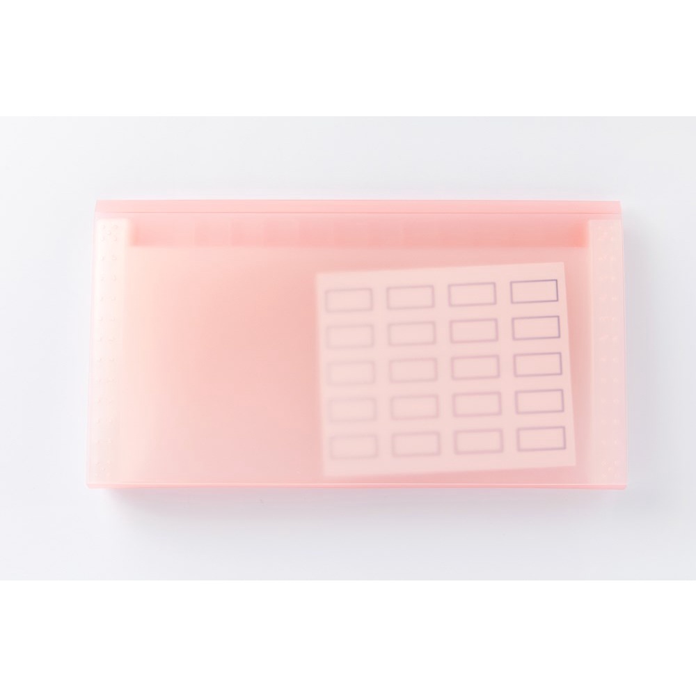 Bìa Đựng Tài Liệu ARTBOX Màu Hồng Thời Trang Có Dây Đóng Mở Tiện Dụng