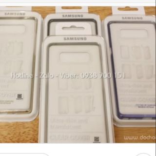 Ốp clear cover sam sung Note 8