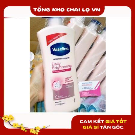 Kem Dưỡng Da ❤ SIÊU RẺ ❤ Sữa Dưỡng Thể Vaseline 725ml, nguyên liệu, công thức làm kem trộn trắng da body