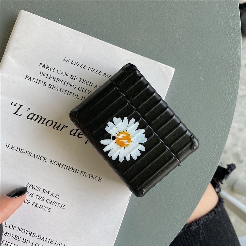 Case Airpod 1/2/pro Hộp Hoa Cúc GD