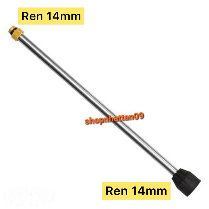 Ống Nối Dài Súng Phun Xịt Rửa Xe 26cm Ren 14mm — Ren 16mm