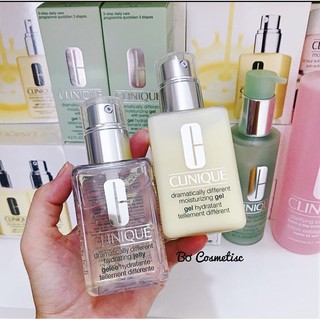 Dưỡng ẩm Clinique Dramatically Different Moisturizing Gel và Lotion
