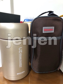 Bình giữ nhiệt, cốc ủ cháo 1000ml, ảnh thật