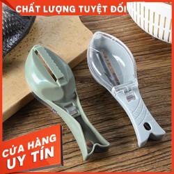 Dung cụ tiện ích Dụng cụ đánh vẩy cá có hộp chứa chống bắn