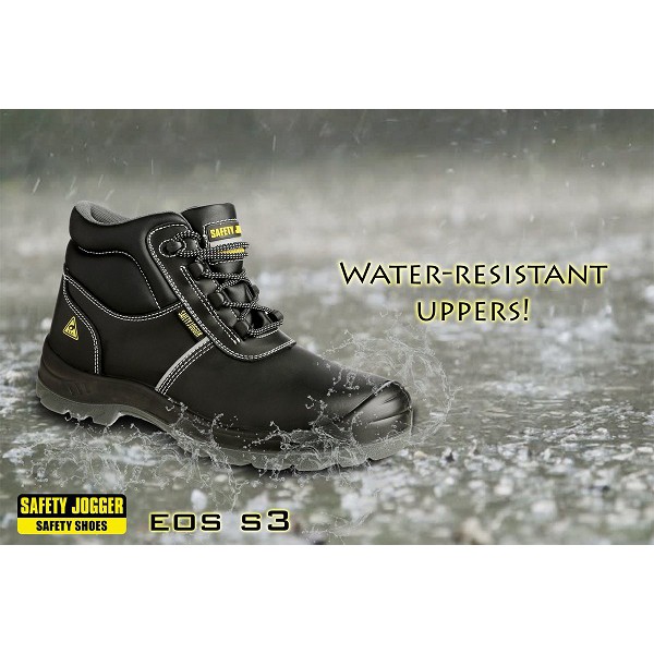 Giày bảo hộ lao động cao cổ Jogger Bestboy S3 da bò chống nước tiêu chuẩn S3 Châu Âu