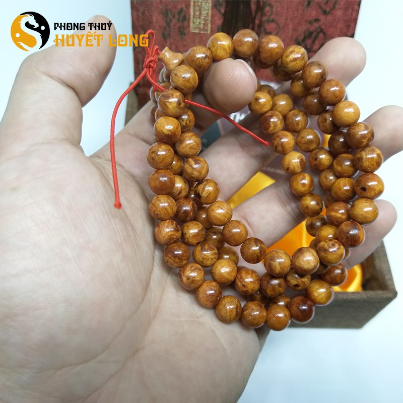 Chuỗi Vòng Gỗ Huyết Long Nu, Chuỗi Vòng Tay Phong Thủy Tự Nhiên