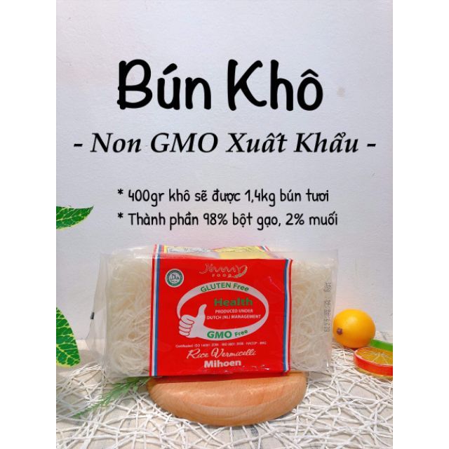 [Jimmy] Bún khô Non GMO xuất khẩu, thơm ngon đảm bảo chất lượng