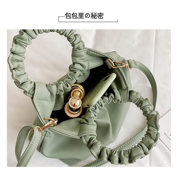 Túi Xách XẾP TAY TRÒN TIỂU THƯ 6828 21cm Thời Trang Cá Tính