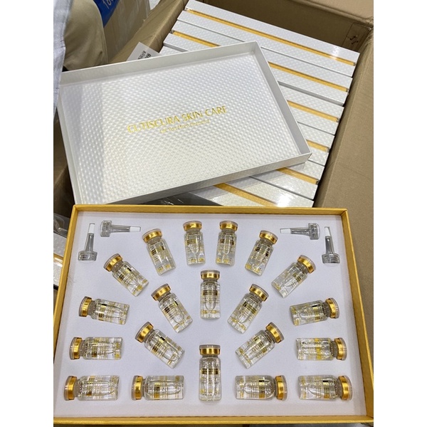 Hộp 20 Lọ Tế Bào Gốc Cutiscura Nám , Mụn , Trắng Da , Sẹo